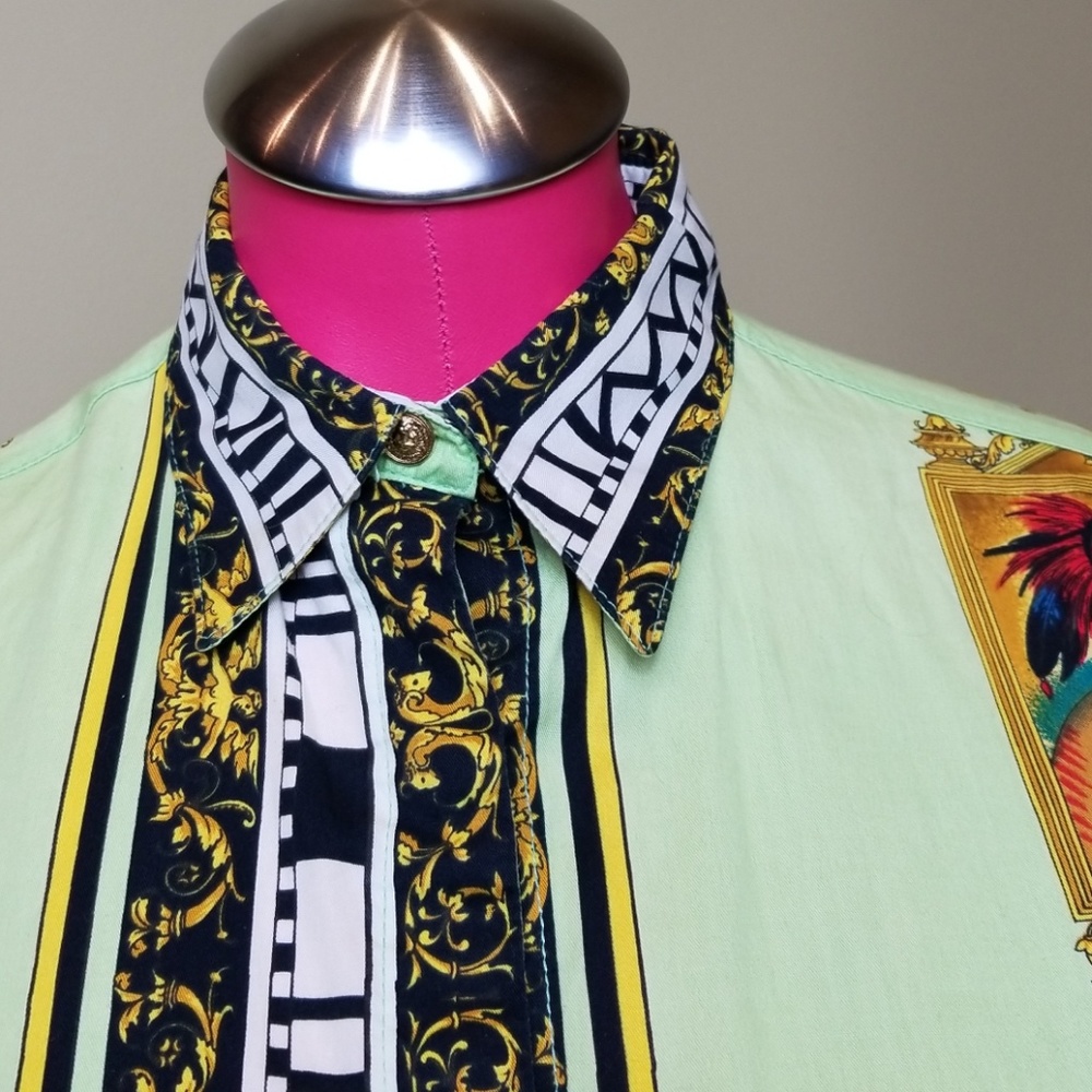 Rare Vintage Original Gianni Versace shirt 44 - Picture 2 of 7